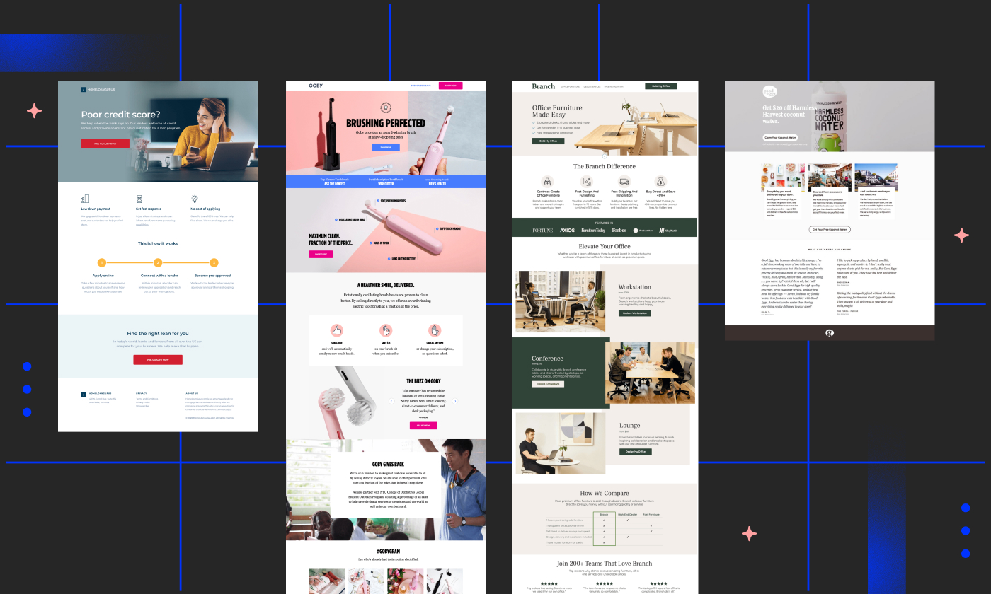 Landing Page Design Services